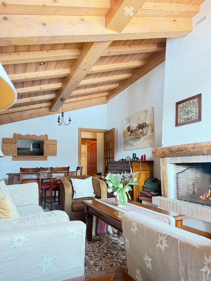 Charmant appartement de 5 pièces avec vue panoramique à Megève-Rochebrune