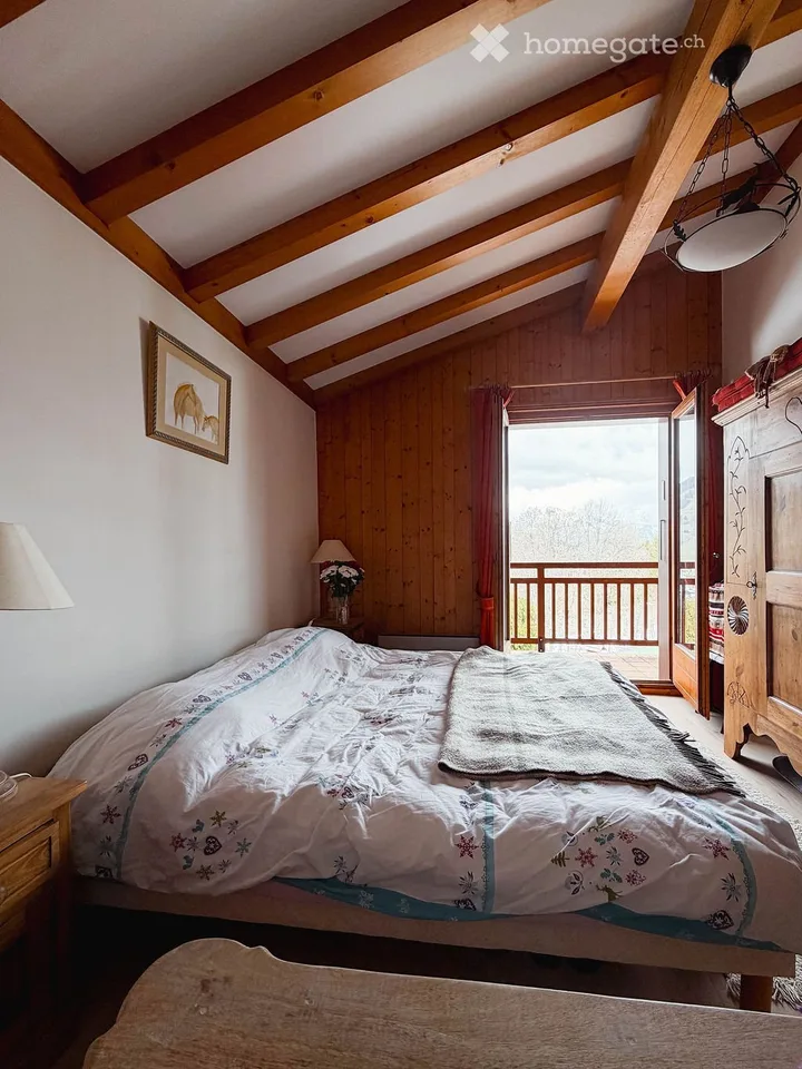 Charmant appartement de 5 pièces avec vue panoramique à Megève-Rochebrune