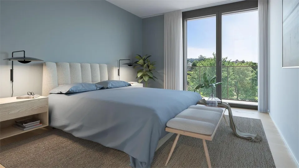 Plus d'espace, plus de confort – 2,5 pièces avec dressing et espace de sièges