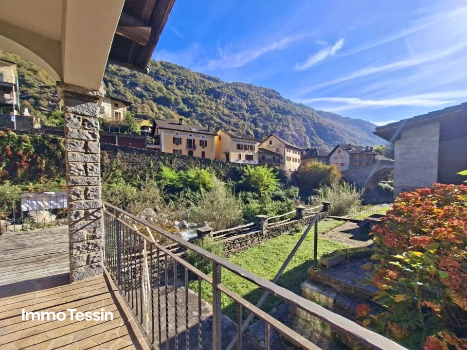 SELTENHEIT: Haus auf der Insel in Giornico, dem als schönstes Dorf in der Schweiz ausgezeichneten Dorf – Foto 7 von 13