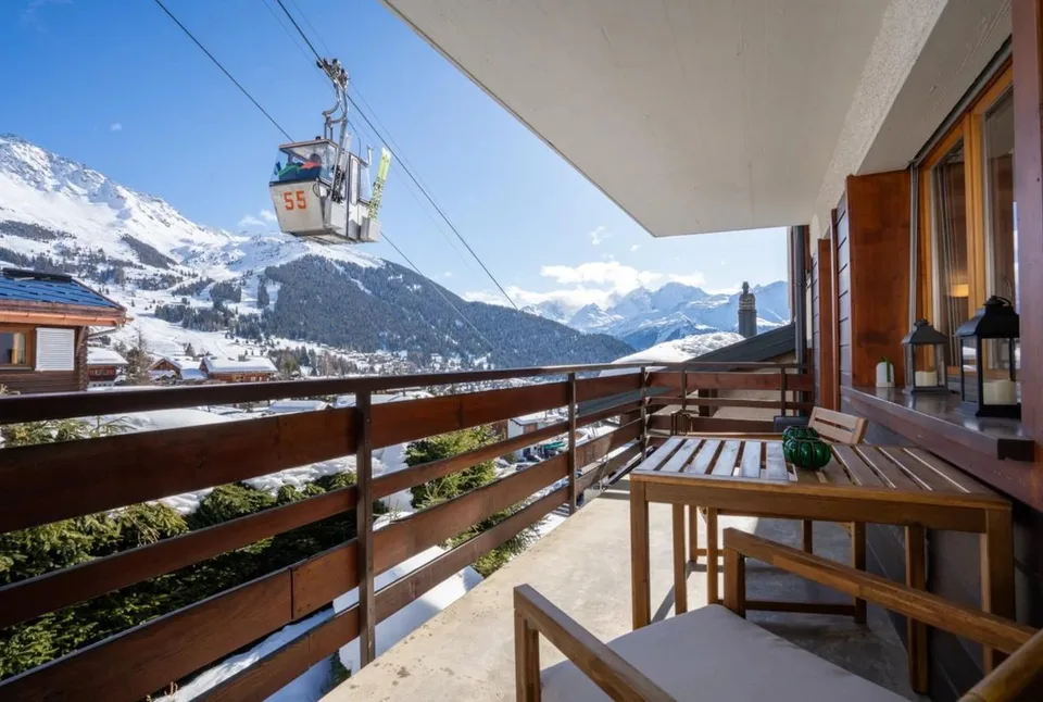 Schönes renoviertes 2.5-Zimmer-Apartment mit direktem Zugang zu den Pisten von Verbier – Foto 11 von 13