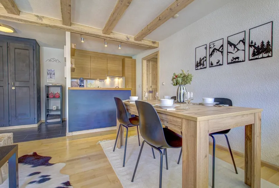 Schönes renoviertes 2.5-Zimmer-Apartment mit direktem Zugang zu den Pisten von Verbier