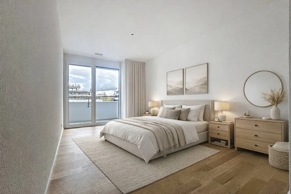 Appartement neuf de 4.5 pièces avec balcons couverts