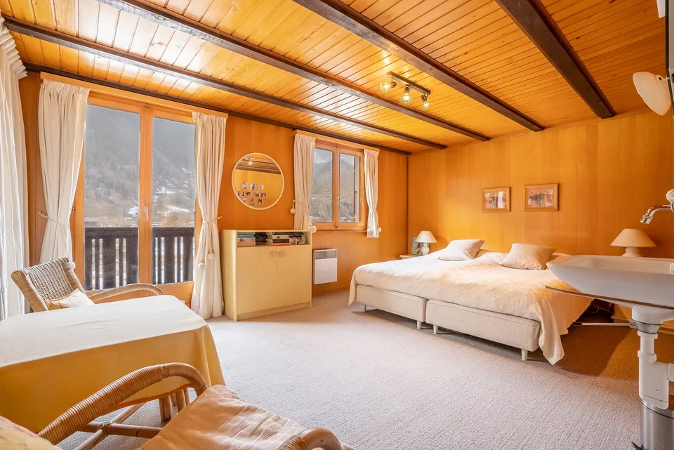 Ruhiges Chalet mit Garten, Bergblick und perfekter Anbindung in Fieschertal – Foto 17 von 24