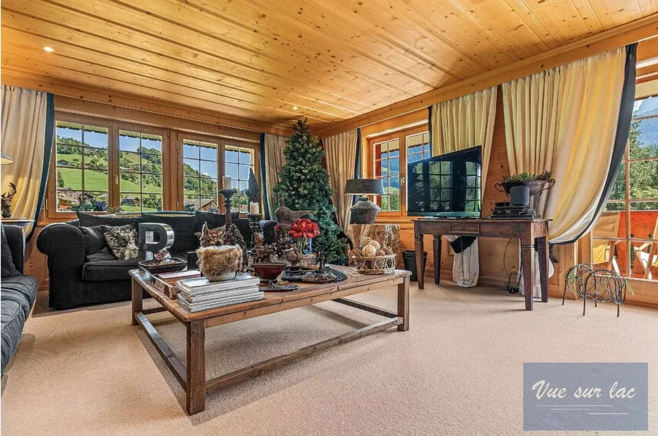 Sublime appartamento di lusso e panoramico a pochi minuti da Gstaad