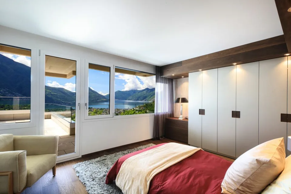 Elegante 4.5 Wohnung mit Garten und traumhafter Seesicht