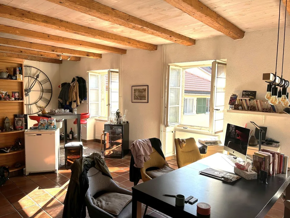 Bello appartamento con carattere in un duplex di 3 locali in PPE a Porrentruy
