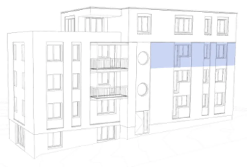 3.5-Zimmerwohnung mit sonnigem Balkon