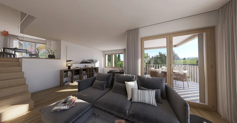 RÉSERVÉ - Appartement maisonnette avec panorama étendu