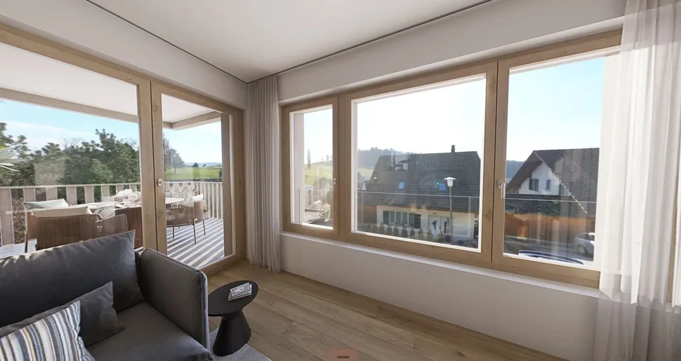 RÉSERVÉ - Appartement maisonnette avec panorama étendu