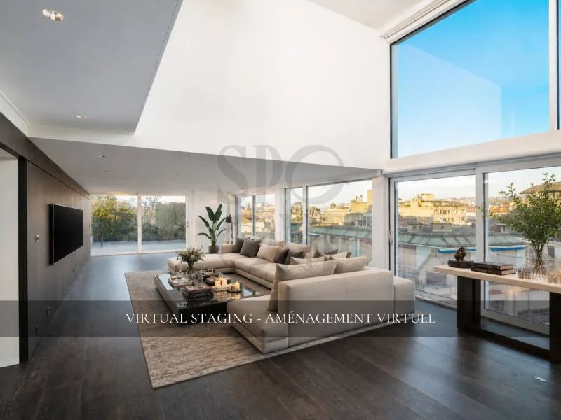 Triplex prestigioso con vista mozzafiato sul lago e le Alpi