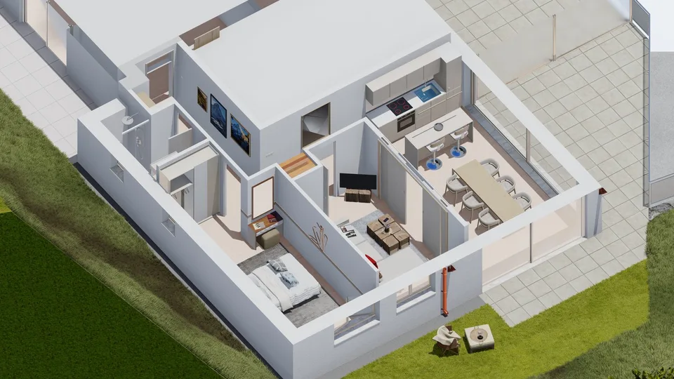 Appartement neuf   de 3.5 pièces avec terrasse à Crans-Montana - Résidence principale