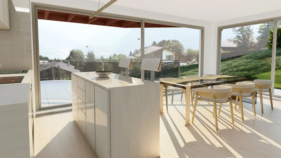 Appartement neuf   de 3.5 pièces avec terrasse à Crans-Montana - Résidence principale