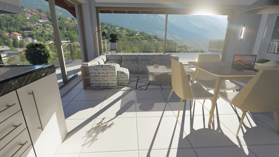 Appartement neuf de 3.5 pièces avec terrasse à Crans-Montana - Résidence principale – photo 7 sur 13