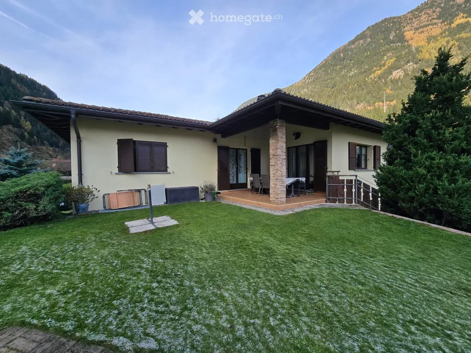 PIOTTA - VILLETTA UNIFAMILIARE IN VALLE LEVENTINA