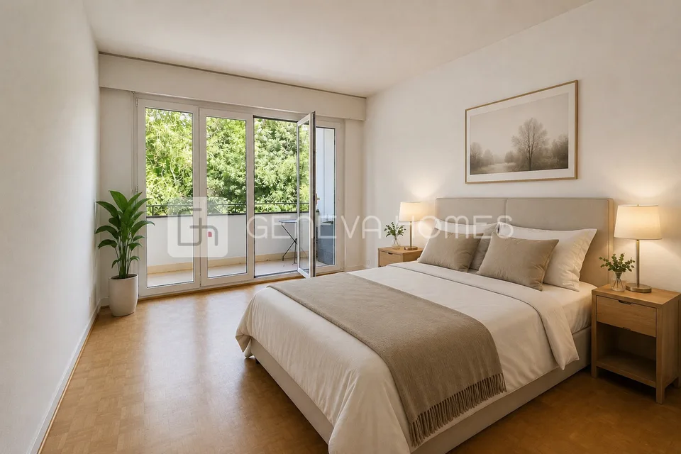 Spacieux appartement de 3.5 pièces à Versoix – foto 7 di 11