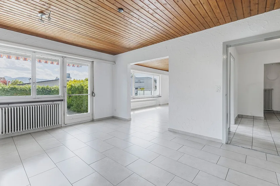 Maison mitoyenne familiale avec beaucoup de potentiel