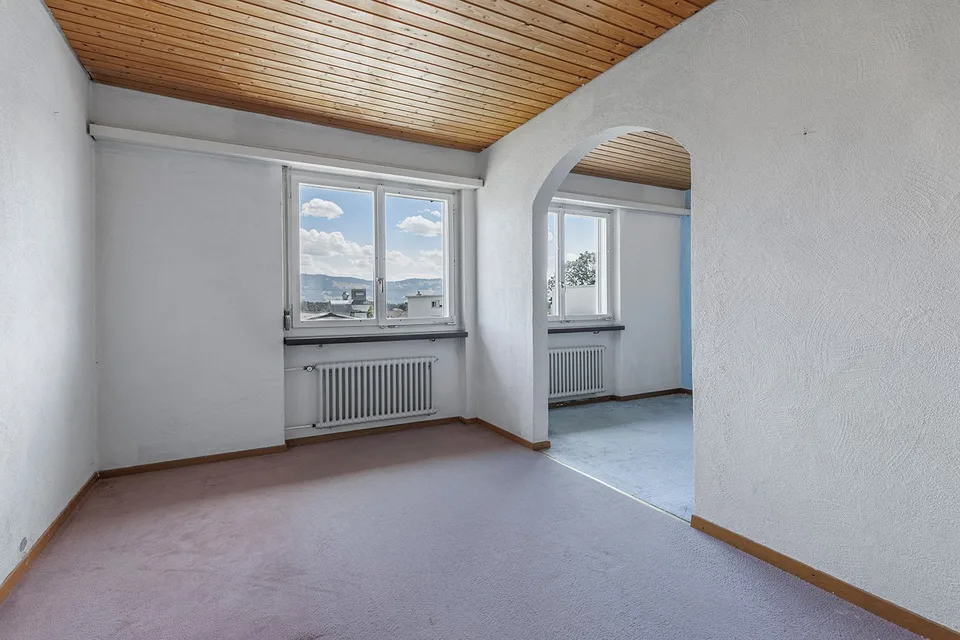 Maison mitoyenne familiale avec beaucoup de potentiel