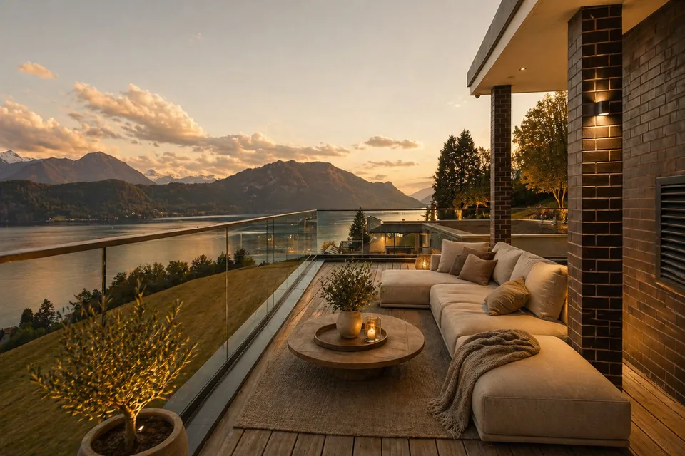 Stilvolle Luxusvilla mit Beeindruckendem See- und Bergpanorama in Weggis