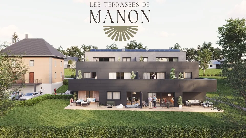 Les Terrasses de Manon | grand 5.5 pièces au rez supérieur