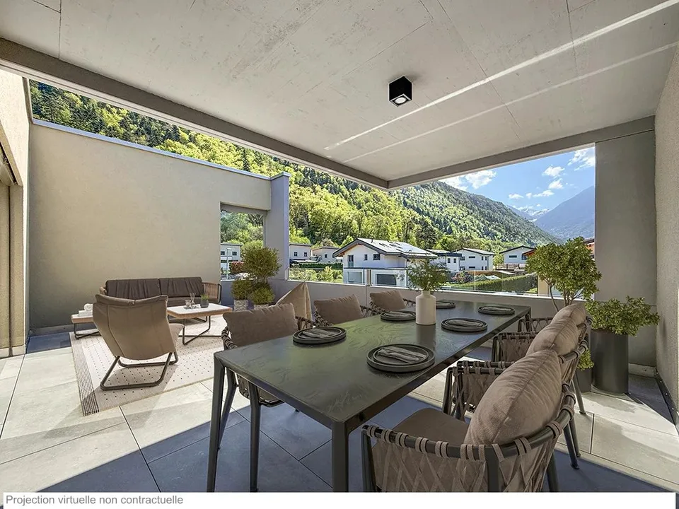 Mansarda nuova di 4,5 locali - Minergie - Vista - Martigny