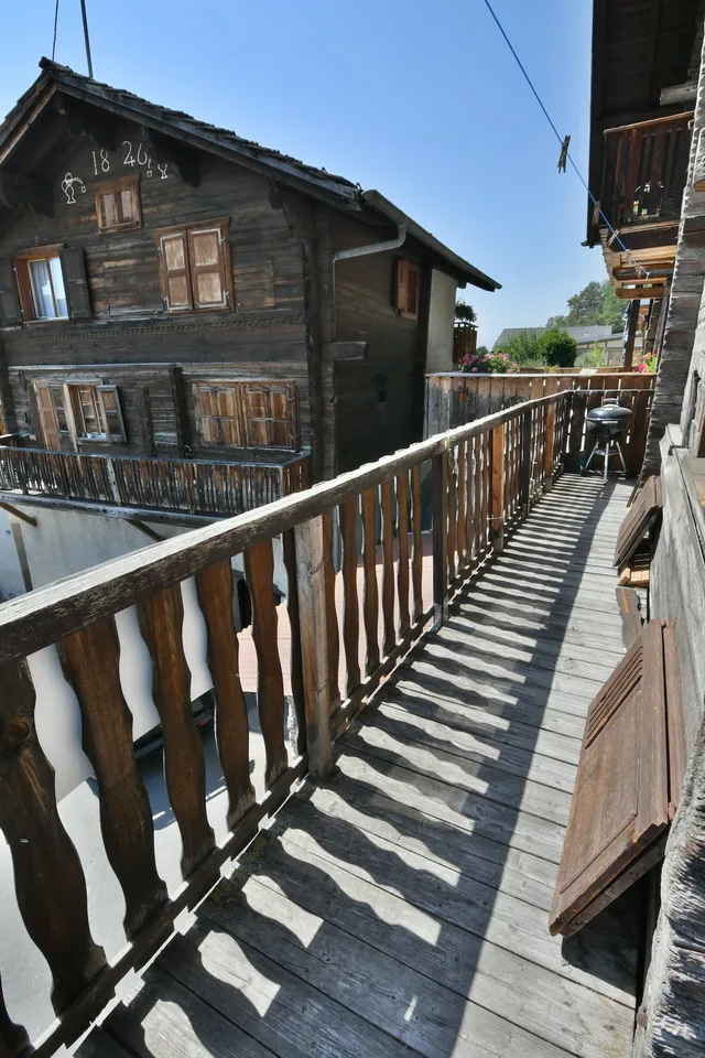Einzigartiges Appartement in einem alten Chalet in Ayent-Luc / Wallis – Foto 13 von 22