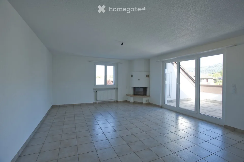 Ampio appartamento di 4,5 locali di 120m2 nel centro di Courtételle