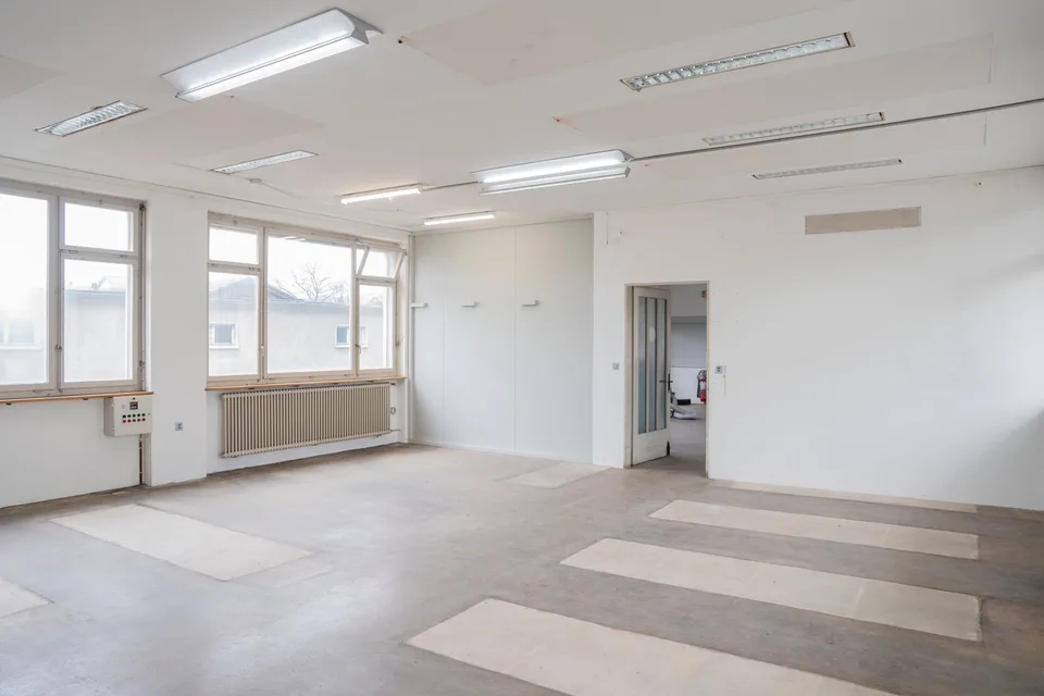 Flexibel unterteilbare Flächen für Gewerbe / Industrie / Ateliers / Werkstätte ab 50m2
