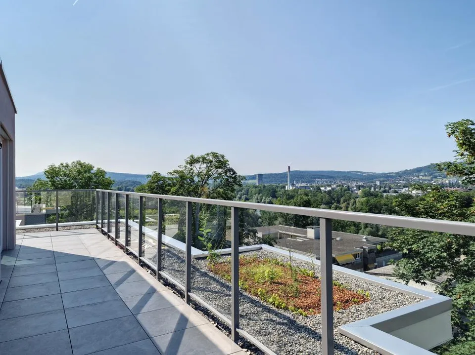Terrassenwohnung mit herrlicher Aussicht!