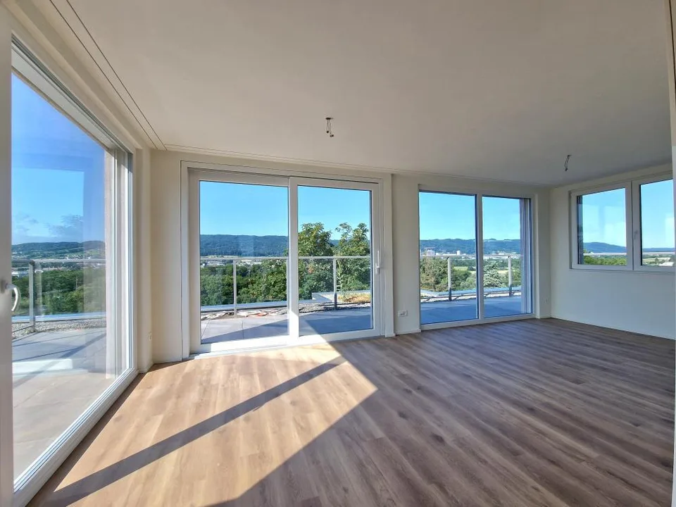 Terrassenwohnung mit herrlicher Aussicht!