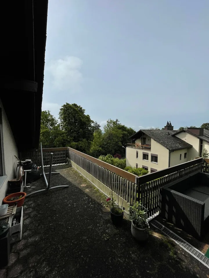 Delizioso appartamento in mansarda con grande terrazza privata