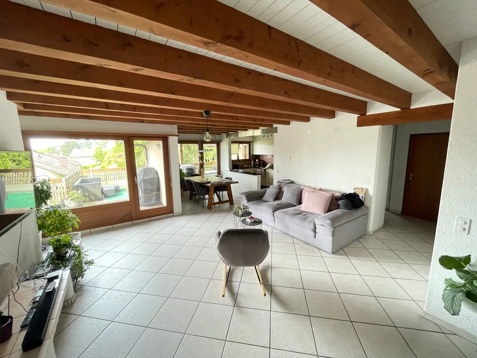 Charmant appartement en attique avec grande terrasse privée