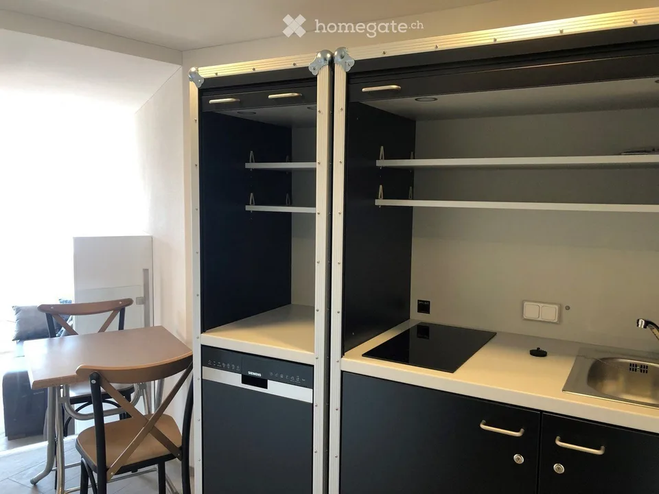Recherche de sous-locataire pour ce joli studio dès maintenant avec vue sur le lac de Constance / grand balcon