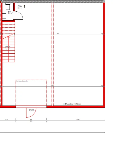 Locale/magazzino n. 8 - Ch. de Plans-Praz 32