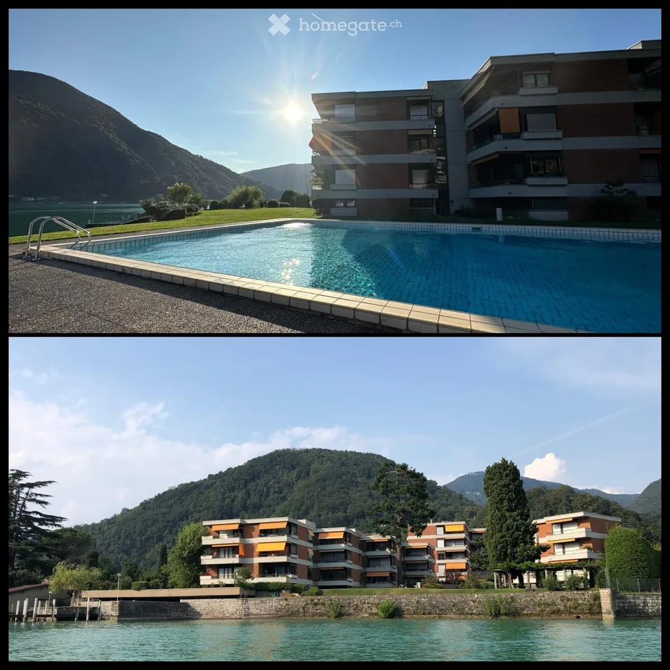 Appartamento 2 locali vista lago a Maroggia