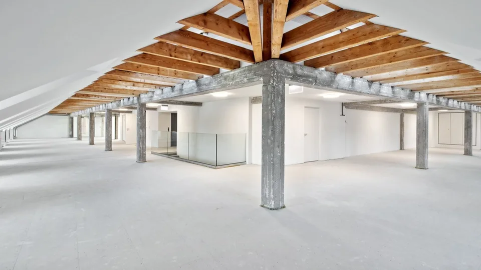 Atmosfera loft sui tetti di Zurigo