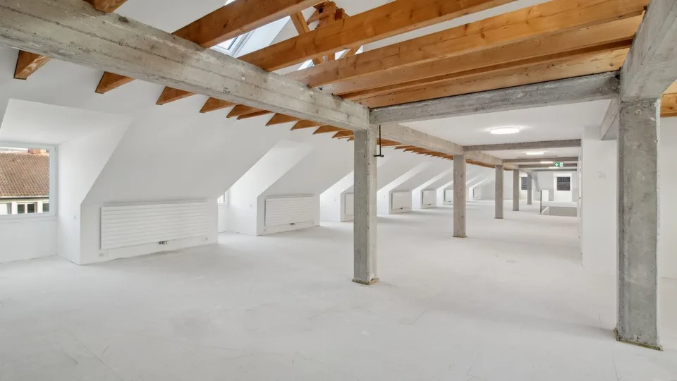 Atmosfera loft sui tetti di Zurigo