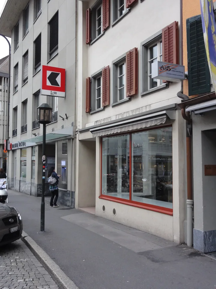 Negozio nel centro della città di Thun