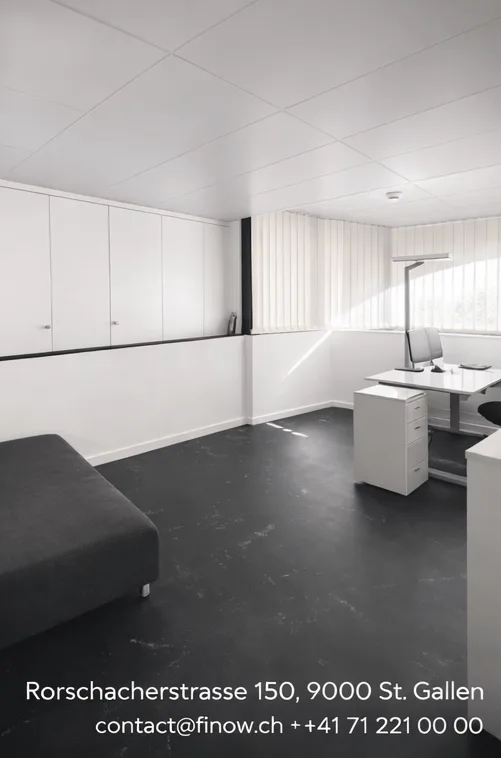Spazio ufficio rappresentativo di 148 m² a St. Gallen – sottolocatario cercato, 3 mesi di affitto gratuiti