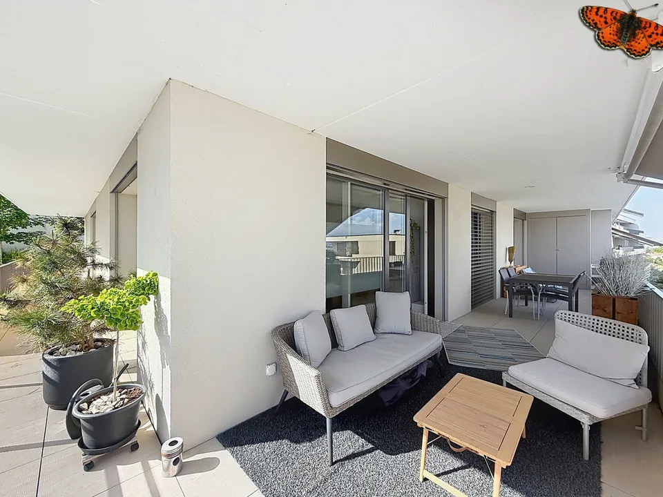 4½ pièces - Avec un grand balcon !
