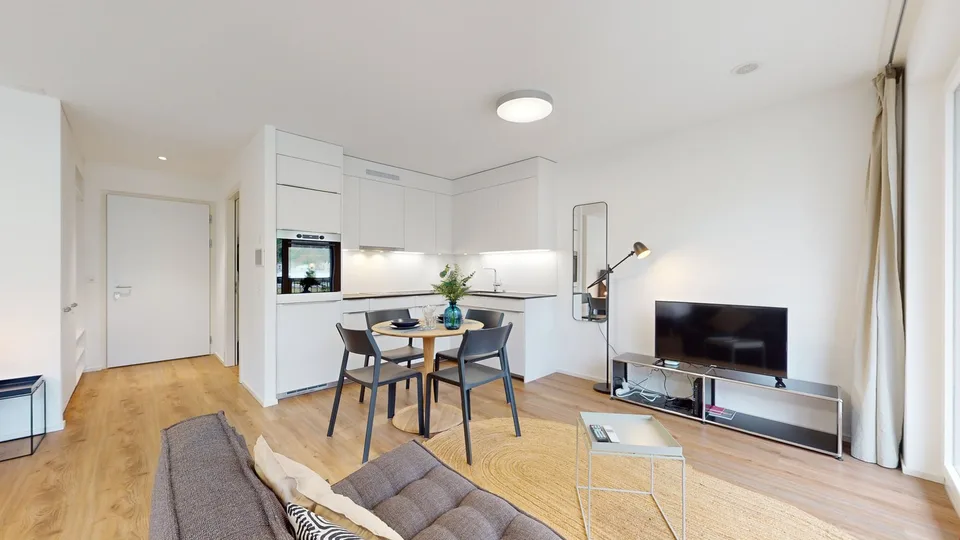 Modern and bright studio