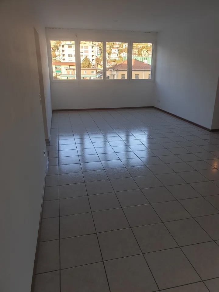 Bright apartment with balcony in Chiasso