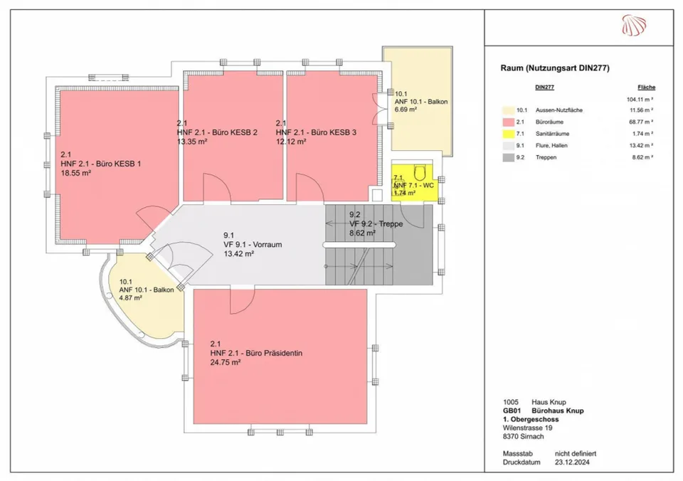 Bürohaus in Bahnhofnähe zu vermieten – Foto 12 von 13