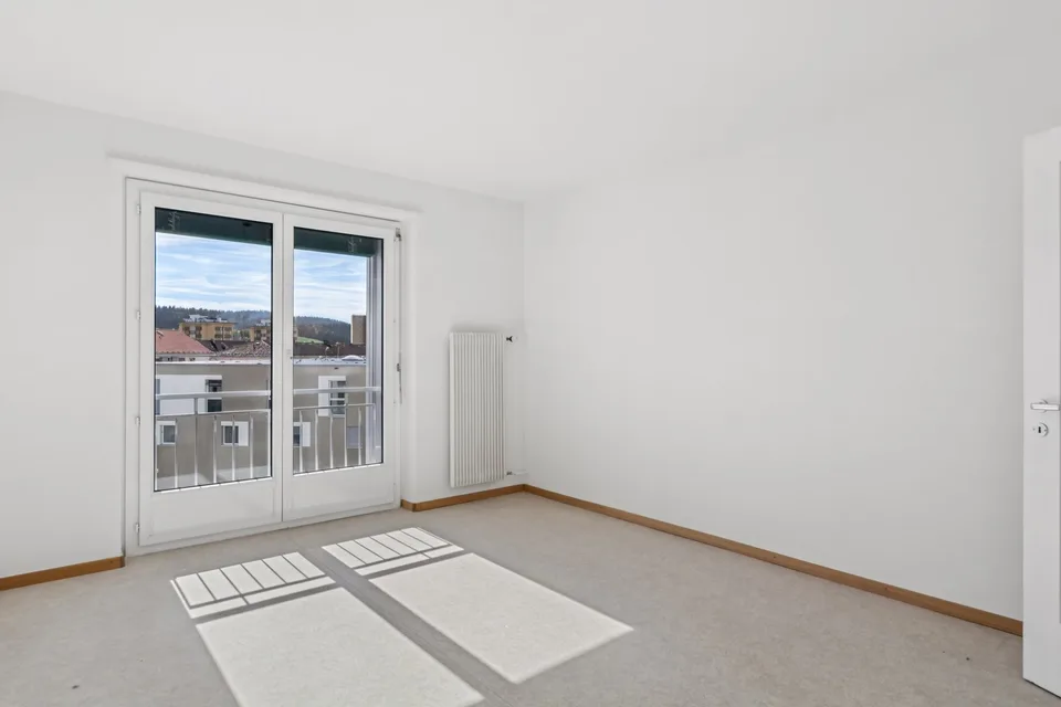 Appartement 3 pièces avec belle vue à La Chaux-de-Fonds