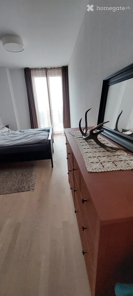 grosse 3 1/2-Zimmerwohnung, möbiliert, Seenähe – Foto 4 von 5