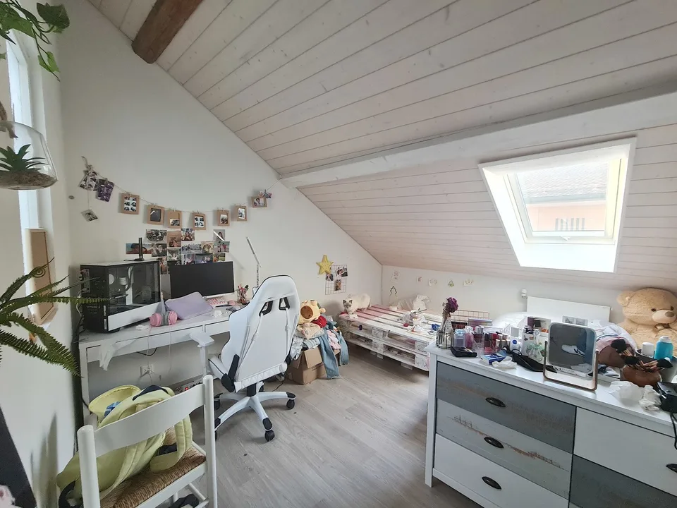 Dachwohnung mit 3.5 Zimmern im Stadtzentrum