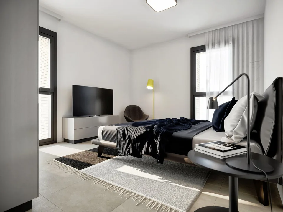 Au centre de Lugano à louer un appartement de 3,5 pièces complètement meublé