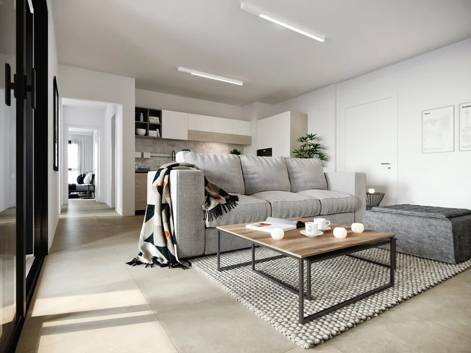Au centre de Lugano à louer un appartement de 3,5 pièces complètement meublé