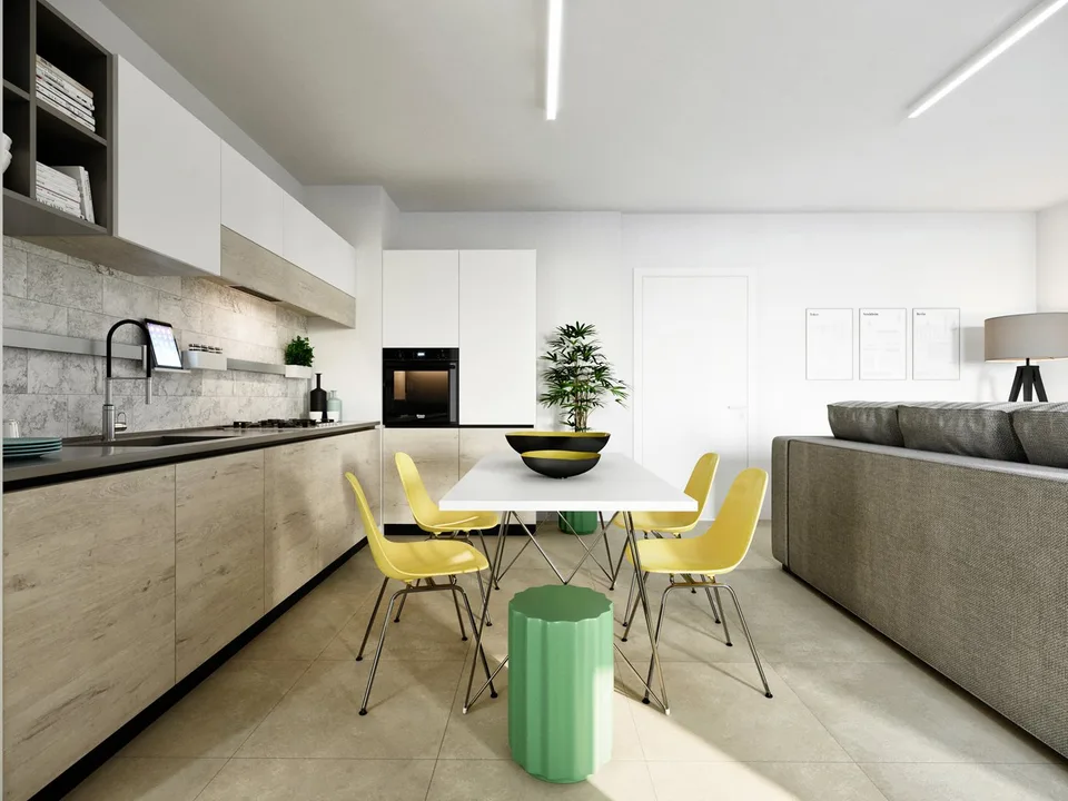 Au centre de Lugano à louer un appartement de 3,5 pièces complètement meublé