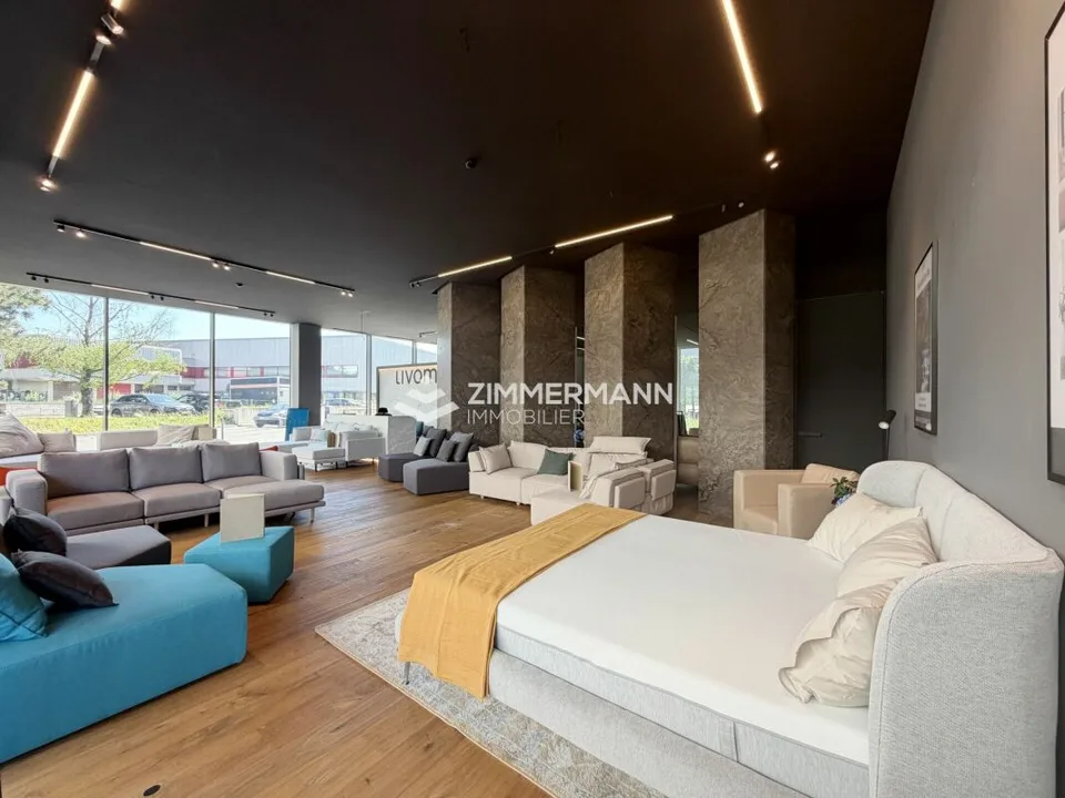 Lichtdurchflutete kommerzielle Arkade von 170 m² - Meyrin